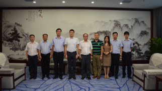 四川省武胜县县委书记毛加庆等一行莅临不朽情缘官网入口投资集团